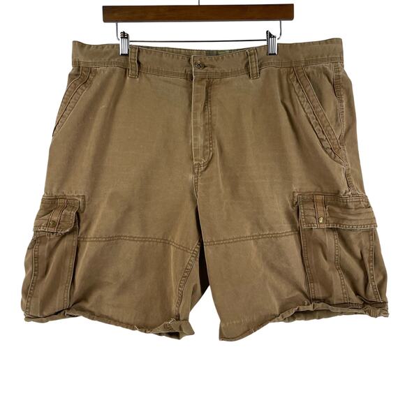 Old Navy Other - VTG 2007 Old Navy Mens Cargo Shorts SZ 40 Khaki Tan Cotton Twill Flap Pockets